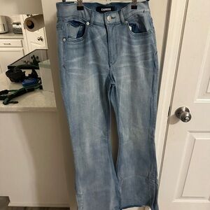 Express Women's Light Blue Jeans